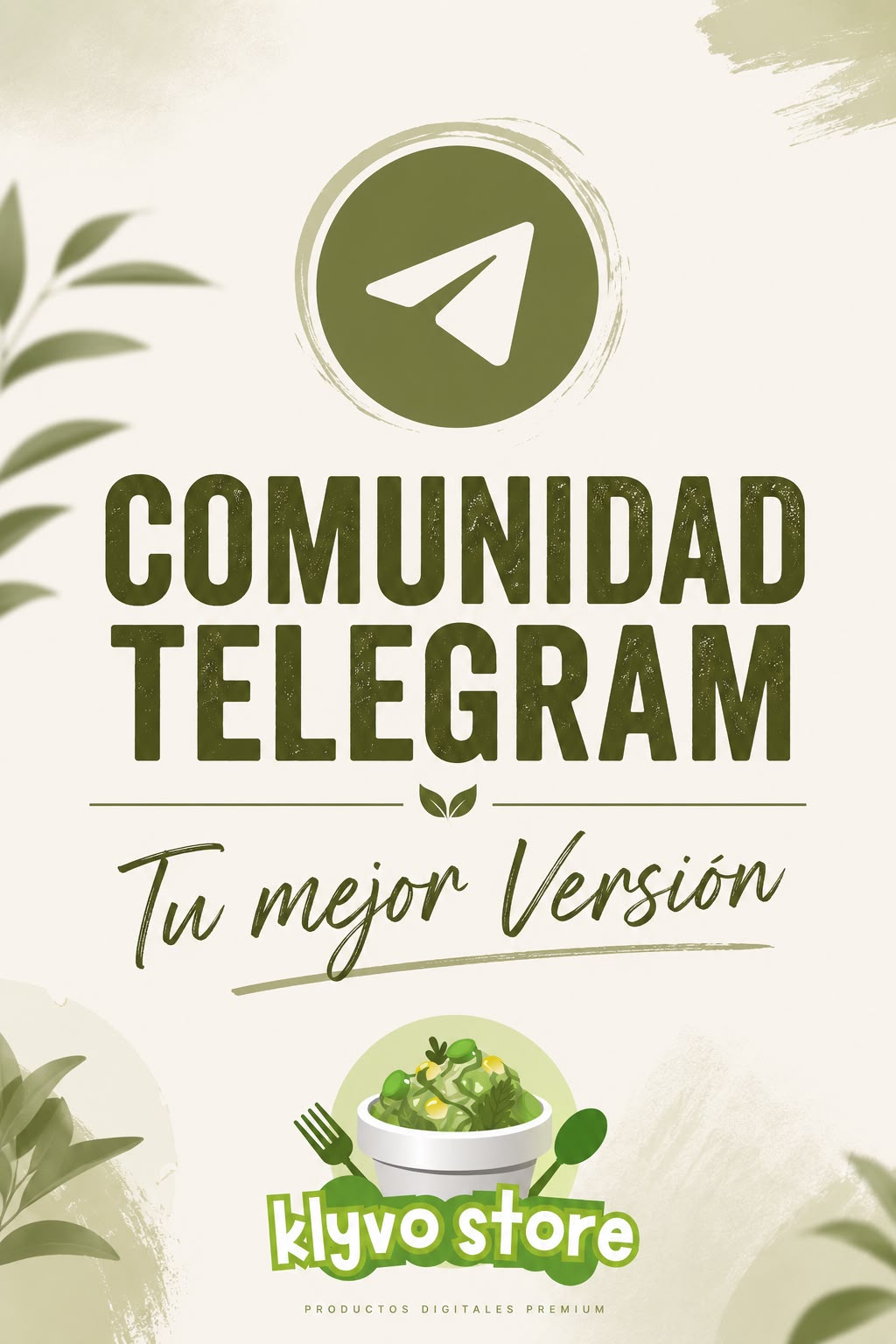 NUEVO!! Comunidad Telegram -  Tu Mejor Versión
